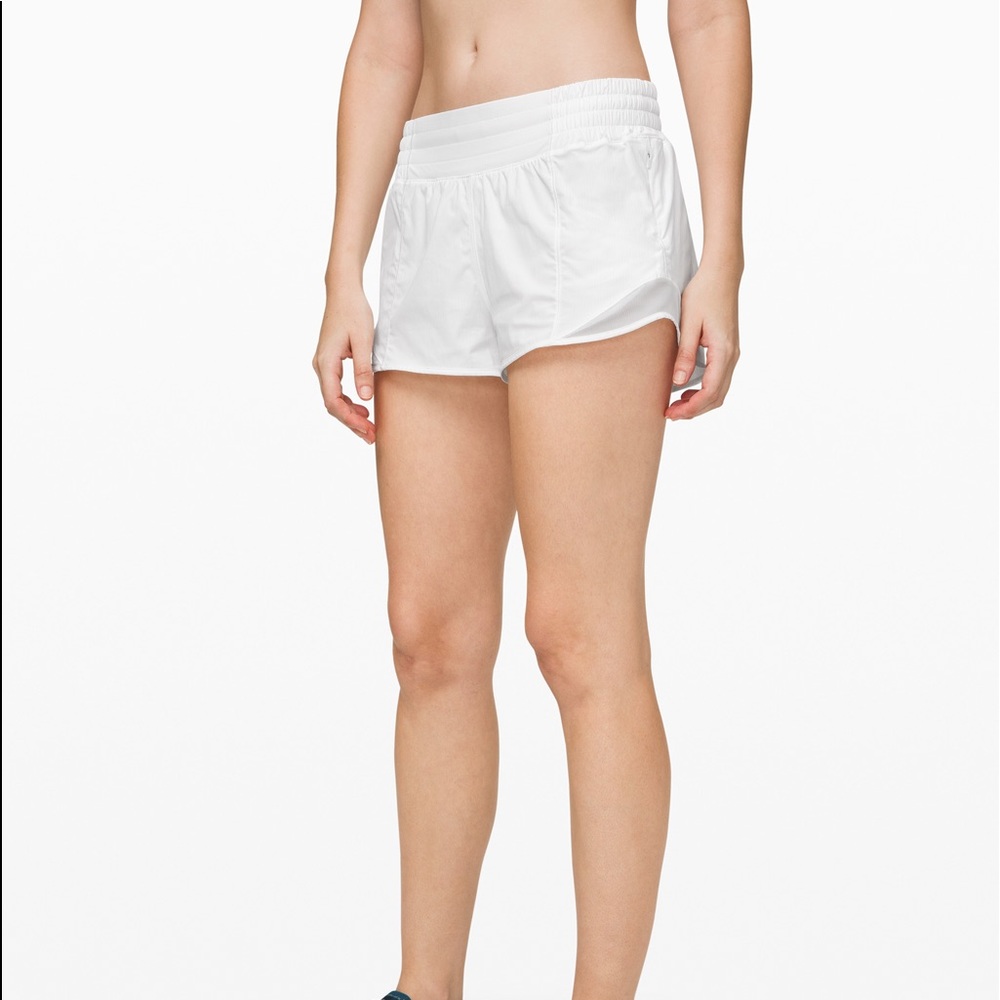 ISO white hottie hot lululemon shorts